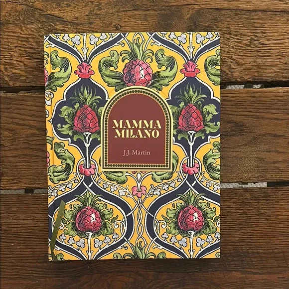 LA DoubleJ Mamma Milano Coffee Table Book - Yellow and Red - Picture 1 of 3